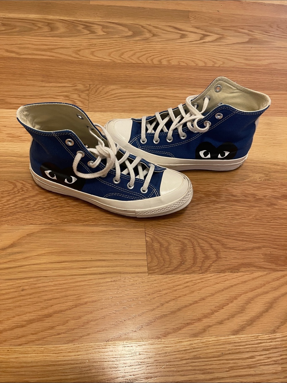 Comes Des Garçons Converse Chuck Taylor Blue Men’s Sz 5.5 Women’s 7.5